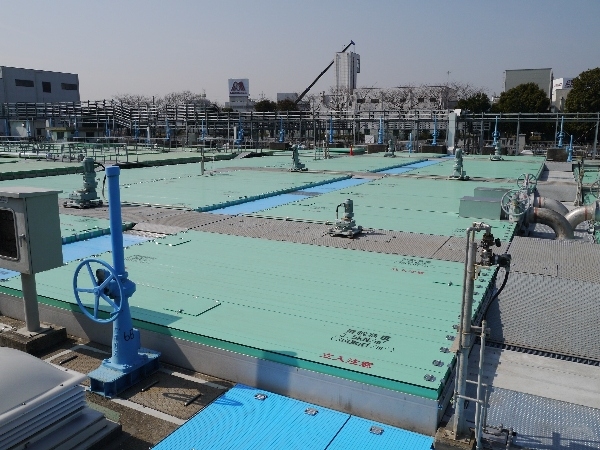 日本橫濱北部水處理廠水池蓋工程